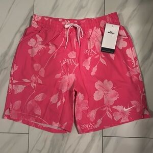 Men’s Nike Floral Swim Shorts